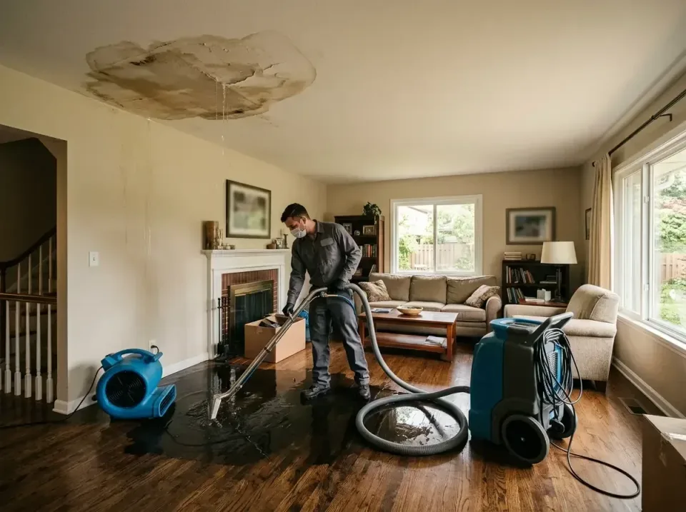attic-pipe-burst-ceiling-drip-008 — frequently asked questions, Water Damage Restoration & Carpet Care in Moores Mill, AL